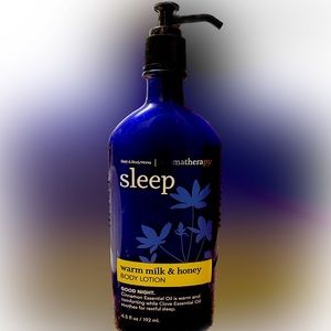B&BW Aromatherapy Sleep Warm Milk Honey Body Lotion-Good Night. NWT.